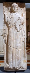 Icon with Mary, the Mother of God, in Relief, Constantinople, 1250-1275, marble - Bode-Museum - DSC03548