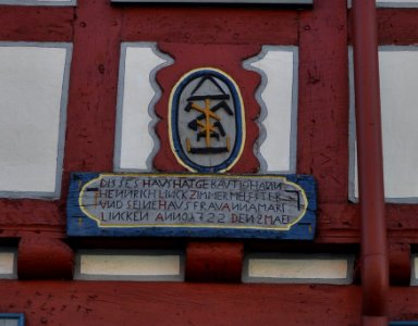 Idstein, Kreuzgasse 42, Detail