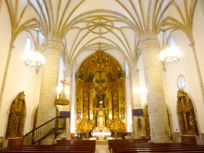 Idiazabal - Iglesia del Señor San Miguel, interiores 01