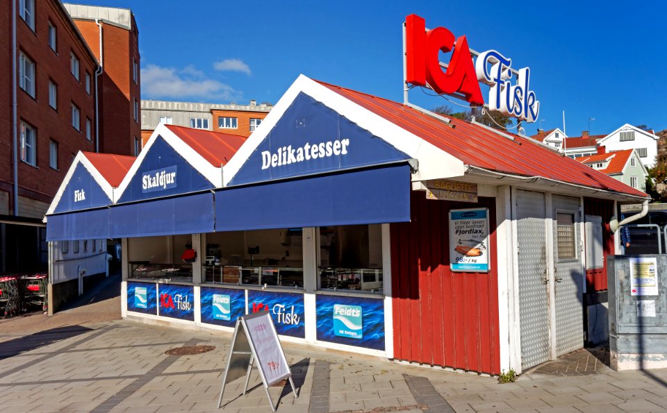 ICA Supermarket fish stall 1