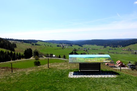 Ibach (Schwarzwald) Alpenpanorama Aussichtspunkt 2-1