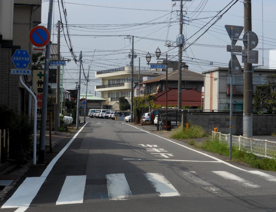 Ibaraki prefectural road No.344 Manabe station line