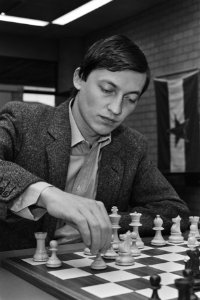 IBM-schaaktoernooi in Amsterdam, Karpov (ru) in aktie, Bestanddeelnr 931-4895