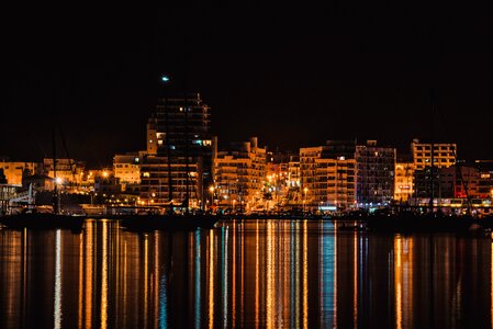 Sea lights ships