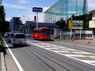 I bus at Haruhino entrance