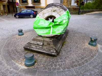 Ibarra (Aramayona), escultura
