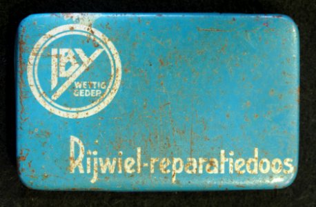 IBY Rijwiel-reparatiedoos blik, foto 1