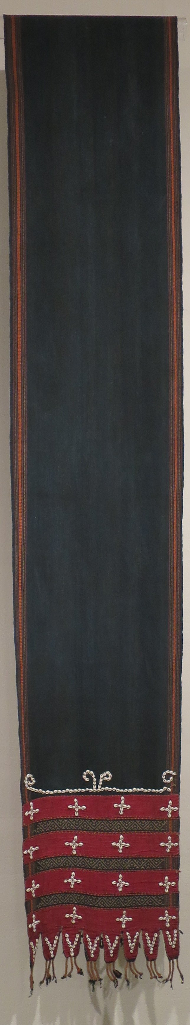 Ibu Komlora, (ceremonial loincloth), Honolulu Museum of Art accession 10560.1 