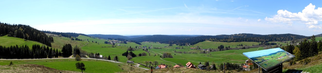 Ibach (Schwarzwald) Alpenpanorama Aussichtspunkt 180° Panorama