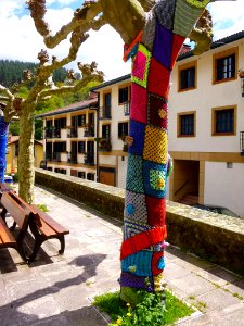 Ibarra (Aramayona), yarn bombing 3 photo