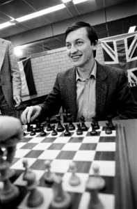 IBM-schaaktoernooi in Amsterdam; Karpov in actie, Bestanddeelnr 931-5027