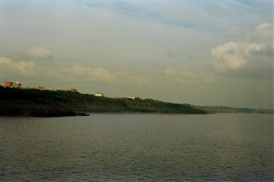 Igarka 2020-08 view from Enisei 3