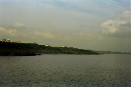 Igarka 2020-08 view from Enisei 3
