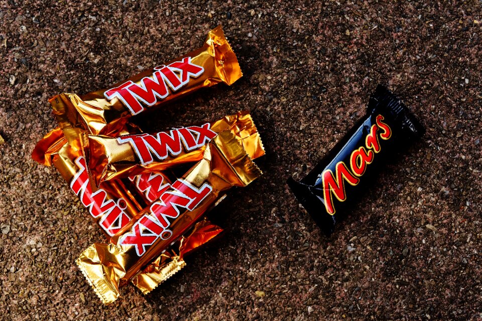 Sweetness chocolate mars