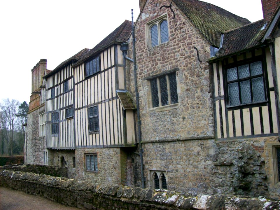 Ightham Mote, East front 1