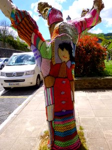 Ibarra (Aramayona), yarn bombing 2