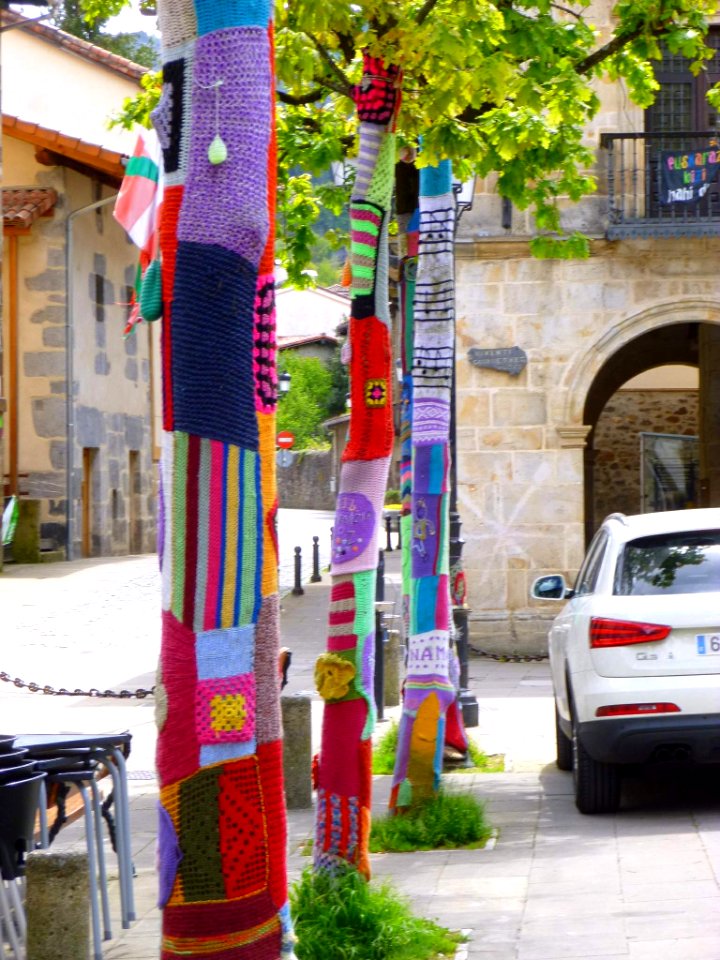 Ibarra (Aramayona), yarn bombing 7