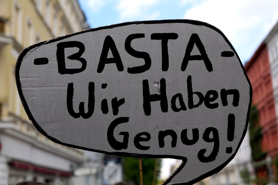 Ihr seid keine Sicherheit demonstration 2021-05-08 66