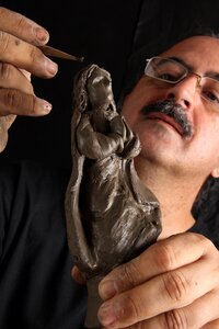 Zebrafish mav sculpture