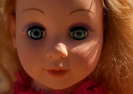 Toy flea market girl