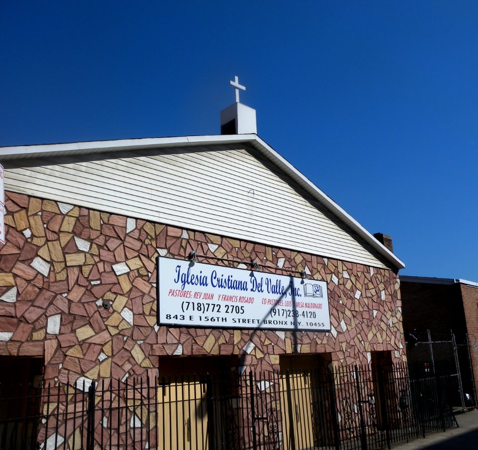 Iglesia Christiana Del Valle 843 E156 St jeh