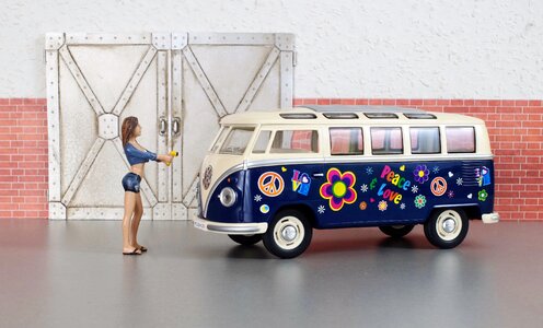Old bulli vehicle