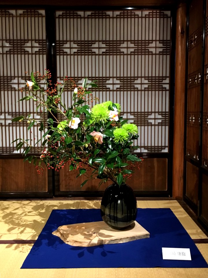 Ikebana exhibition at Meguro Gajoen 2018 28