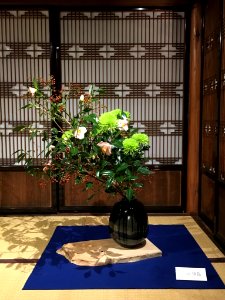 Ikebana exhibition at Meguro Gajoen 2018 28