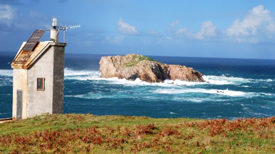 Illas Gabeiras vistas dende o castro de lobadiz