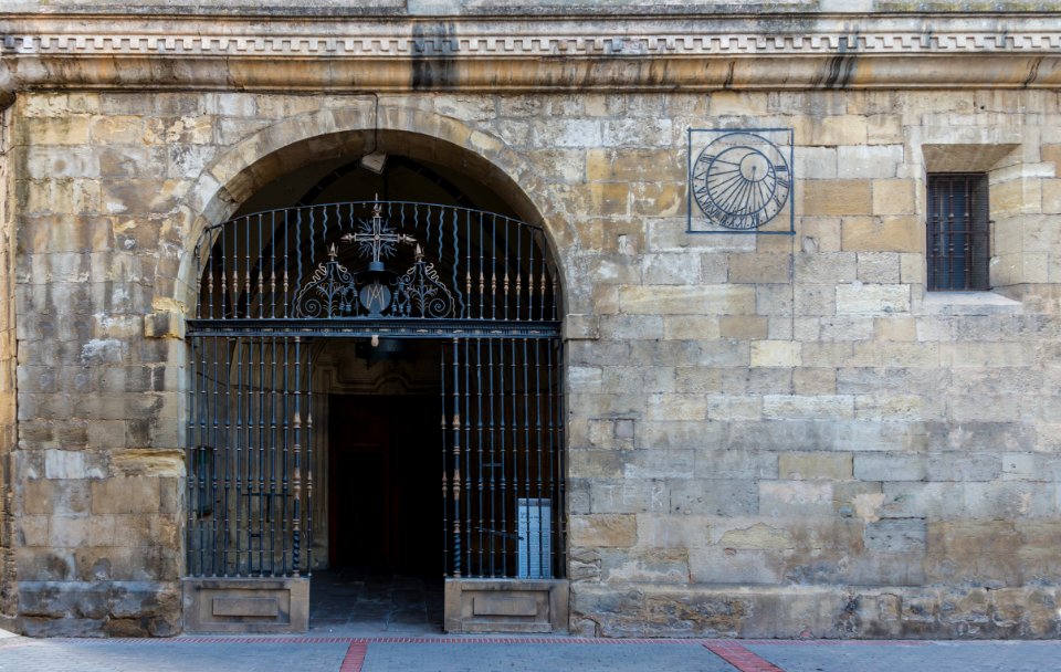 Iglesia Santa Maria, entrance, Miranda de Ebro, Spain