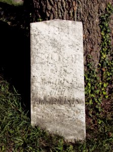Illegible, St. Clair Cemetery, 2015-10-06, 02