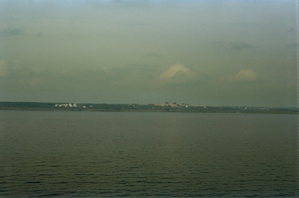 Igarka 2020-08 view from Enisei 2