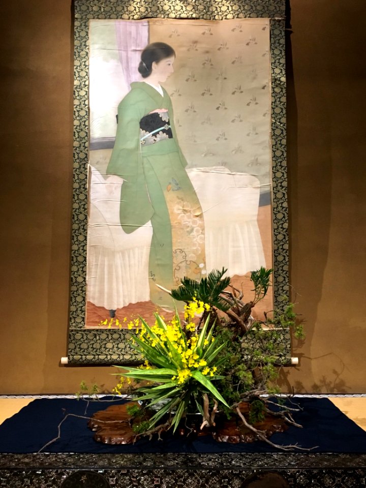 Ikebana exhibition at Meguro Gajoen 2018 48
