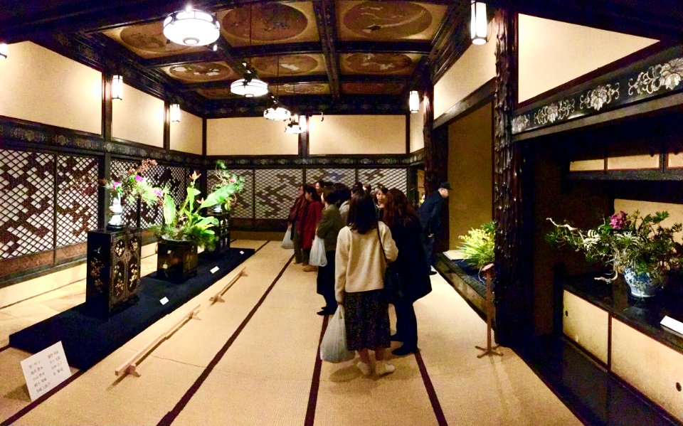 Ikebana exhibition at Meguro Gajoen 2018 43
