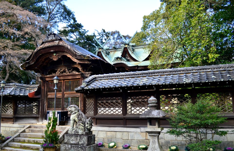 Ikeda-jinja, nakamon
