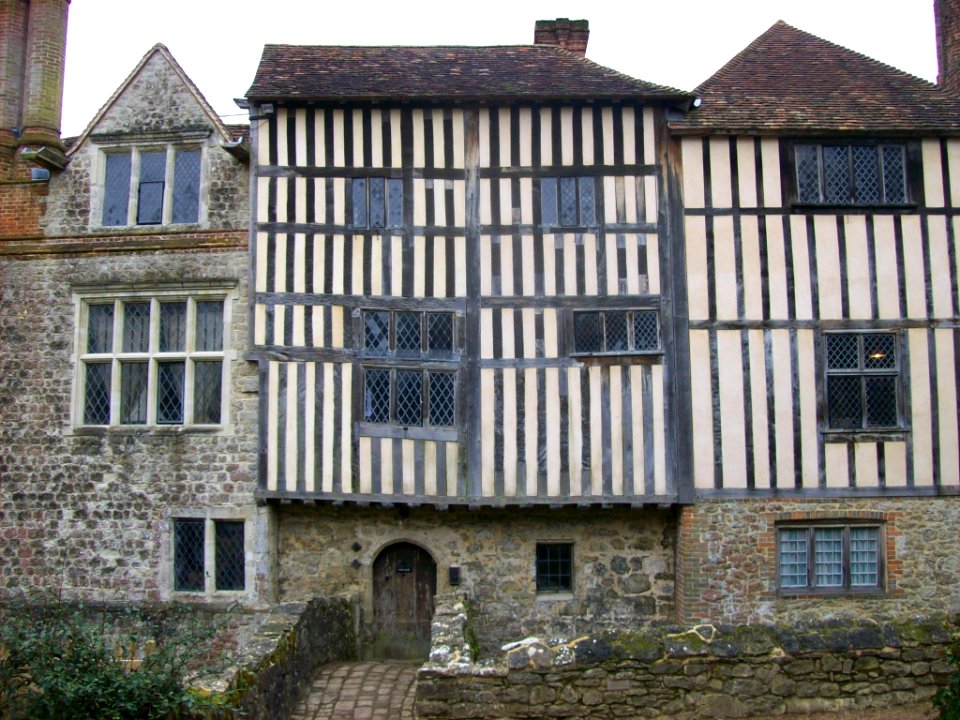 Ightham Mote, East front 2 photo