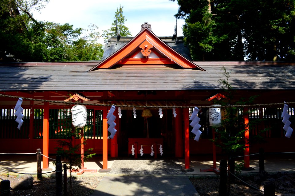 Ikushimatarushima-jinja Suwa-jinja shoumen