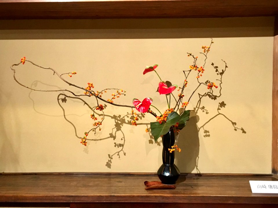 Ikebana exhibition at Meguro Gajoen 2018 23