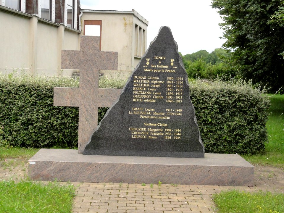 Igney (M-et-M) monument aux morts
