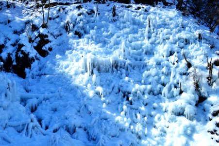 Ice Pillars in Ashigakubo, Yokoze