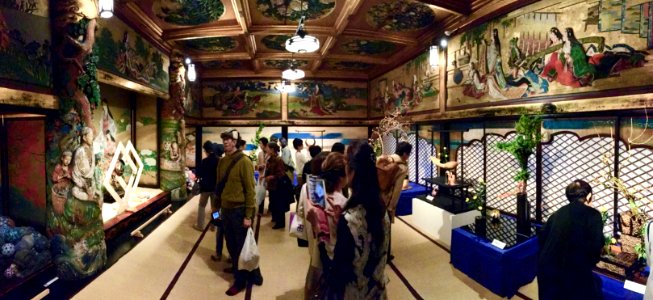 Ikebana exhibition at Meguro Gajoen 2018 33