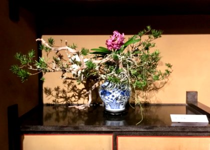 Ikebana exhibition at Meguro Gajoen 2018 44