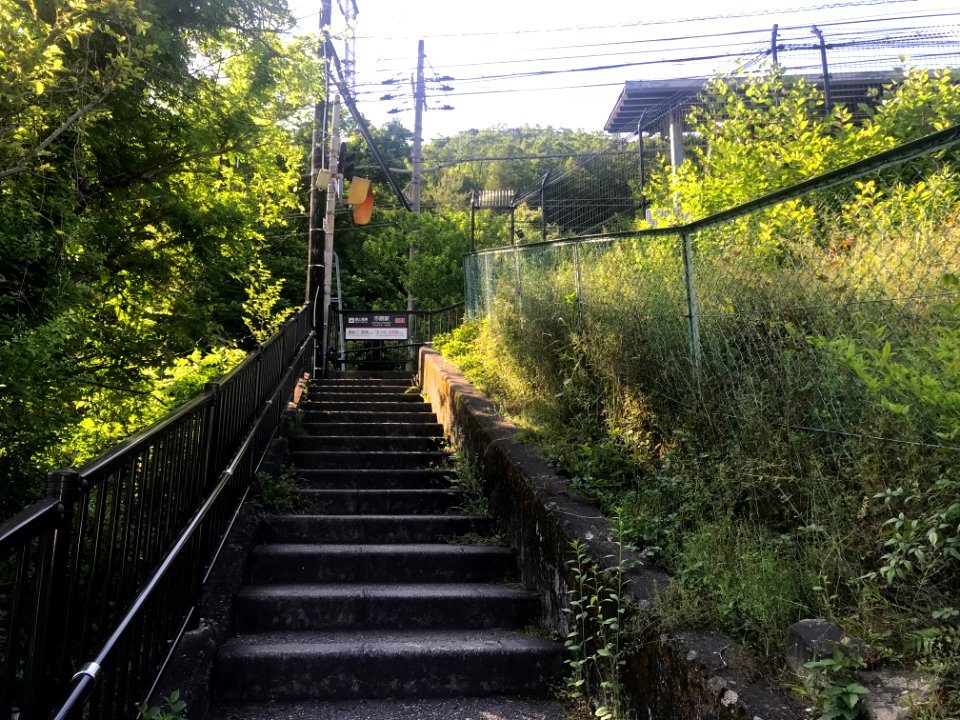 Ichihara station stairs to the north end 20200523