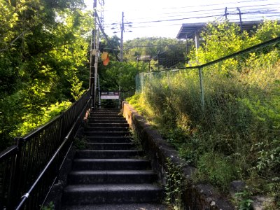 Ichihara station stairs to the north end 20200523