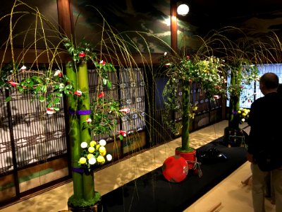Ikebana exhibition at Meguro Gajoen 2018 32