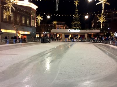 Ice Rink, Avalon, Alpharetta, Georgia Dec 2017 photo