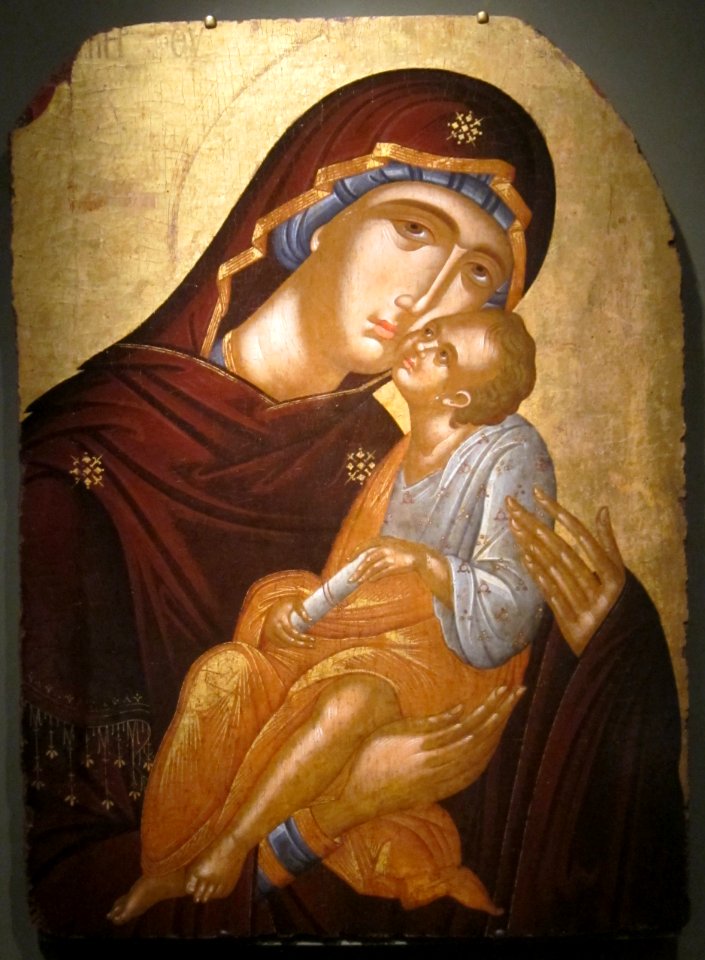 Icon by Angelos Akotantos, c. 1425-50, Cleveland Museum of Art