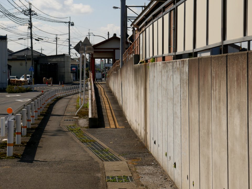 Ichinobe station slope to Yokaichi bound platform 20201014