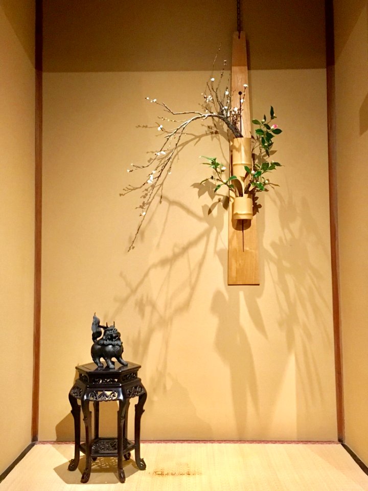 Ikebana exhibition at Meguro Gajoen 2018 16