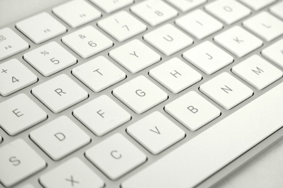 White letters to write